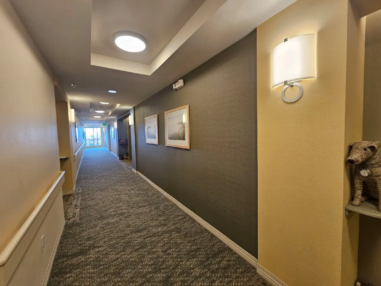 Commercial wallcovering project