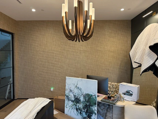 Hotel lobby wallcovering